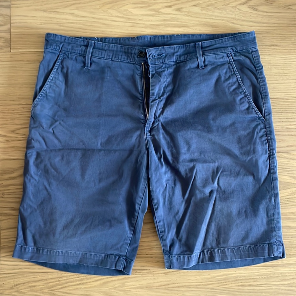 AG Navy Khaki Shorts. Size 36.